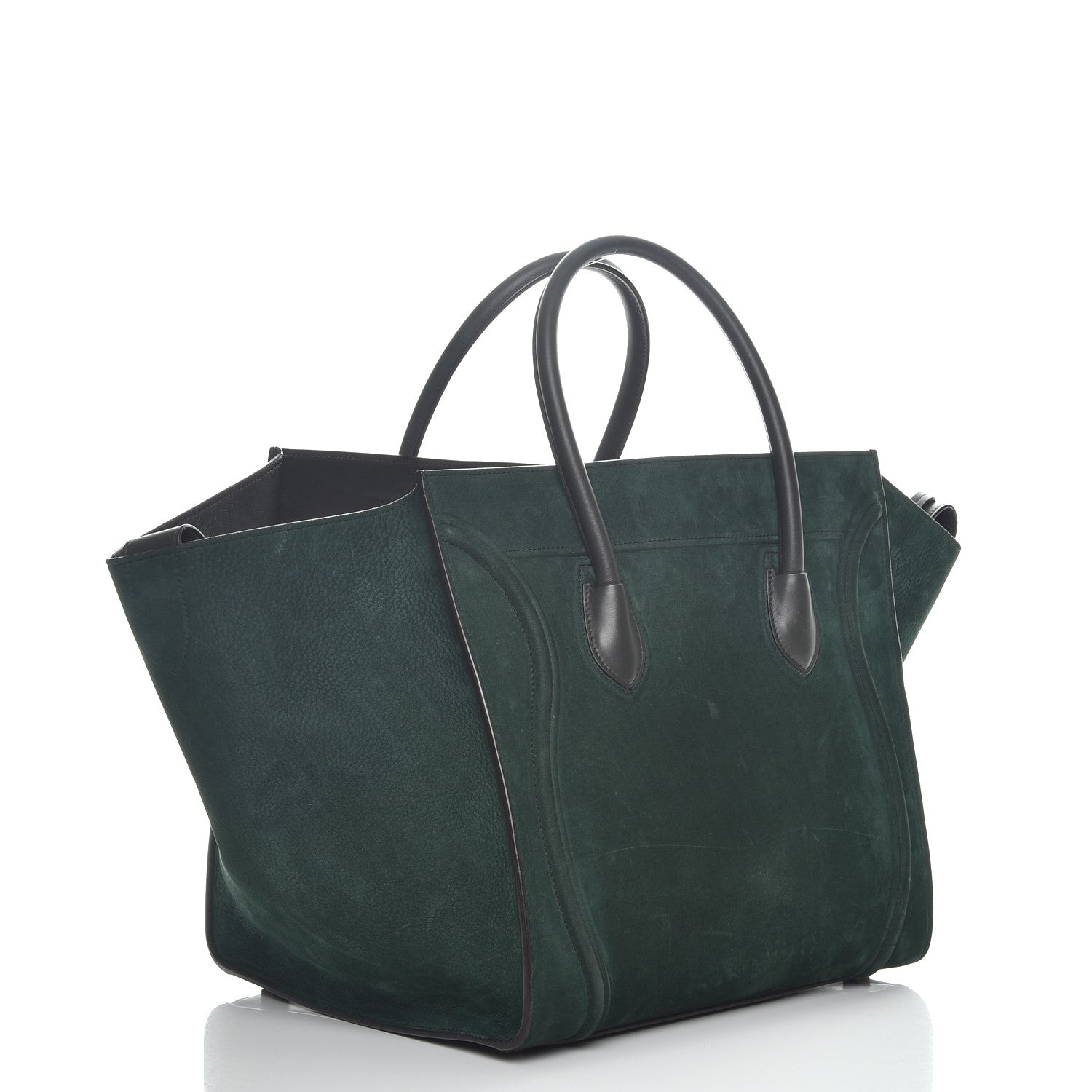 Celine Nubuck Medium Phantom Luggage Forest 3 of 14
