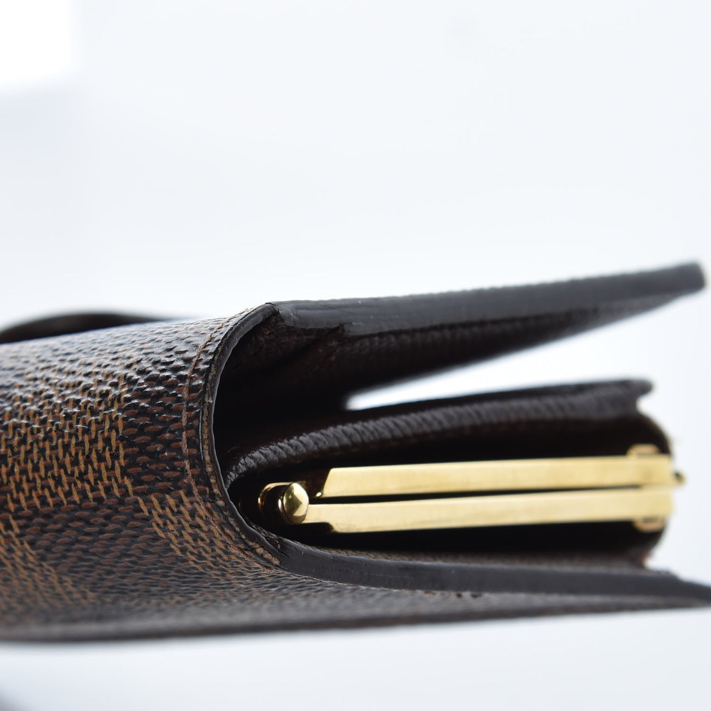 Damier Ebene French Purse Wallet