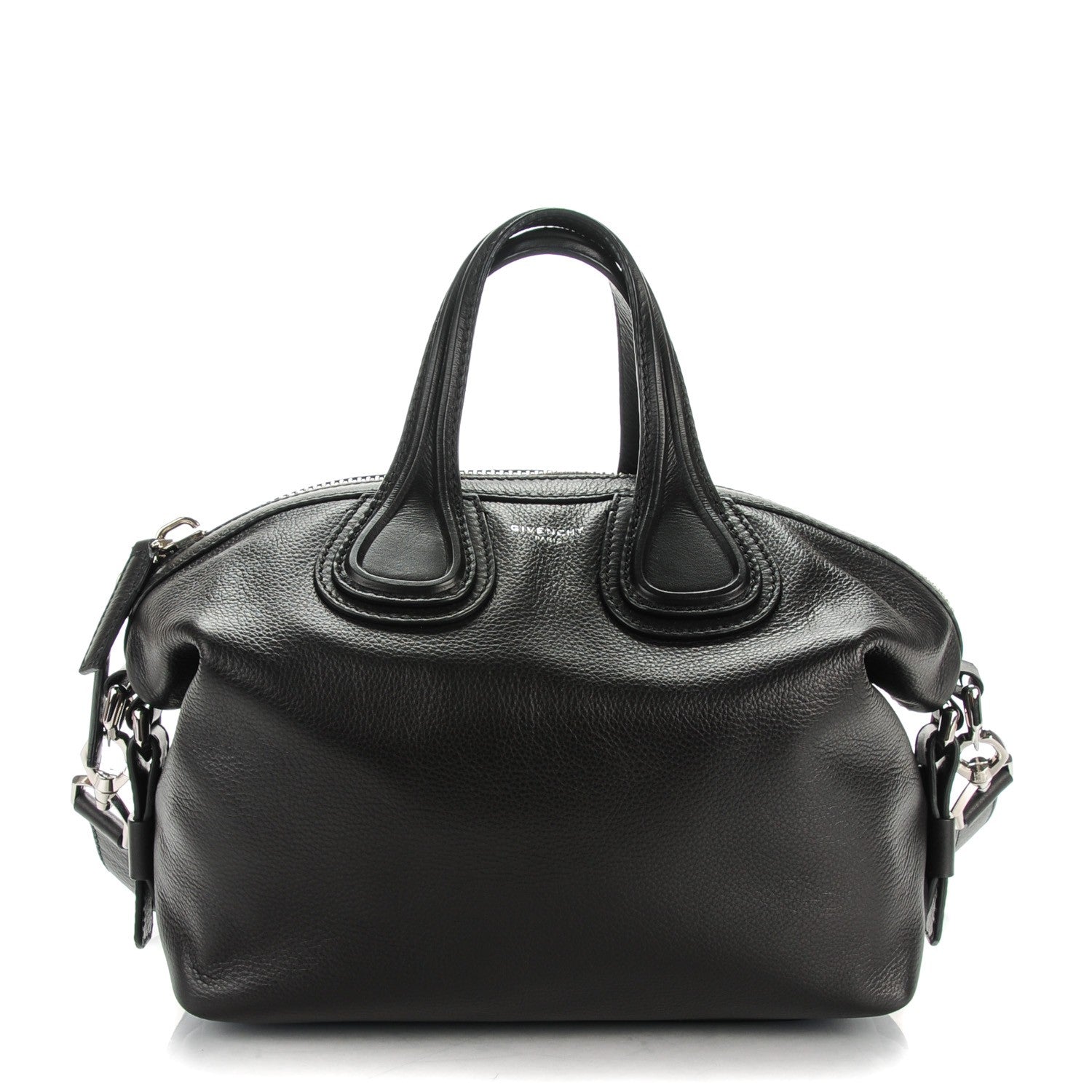 Givenchy Pebbled Calfskin Small Nightingale Black 1 of 7
