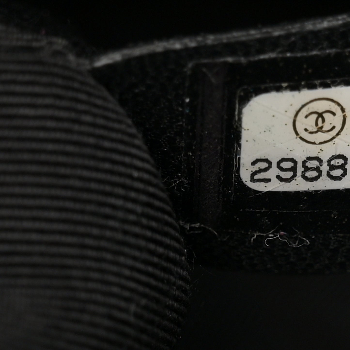 Calfskin Chain 20s Signature Bowling Bag Black