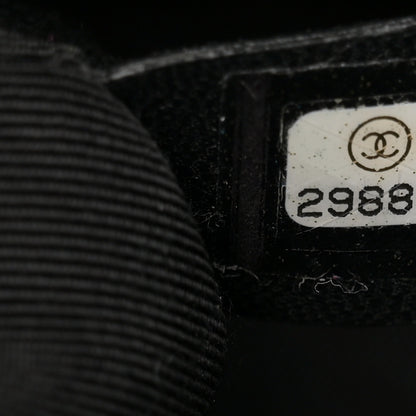 Chanel Calfskin Chain 20s Signature Bowling Bag Black 8 of 11