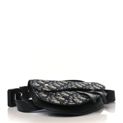 Christian Dior HOMME Oblique Saddle Belt Bag Blue 4 of 8