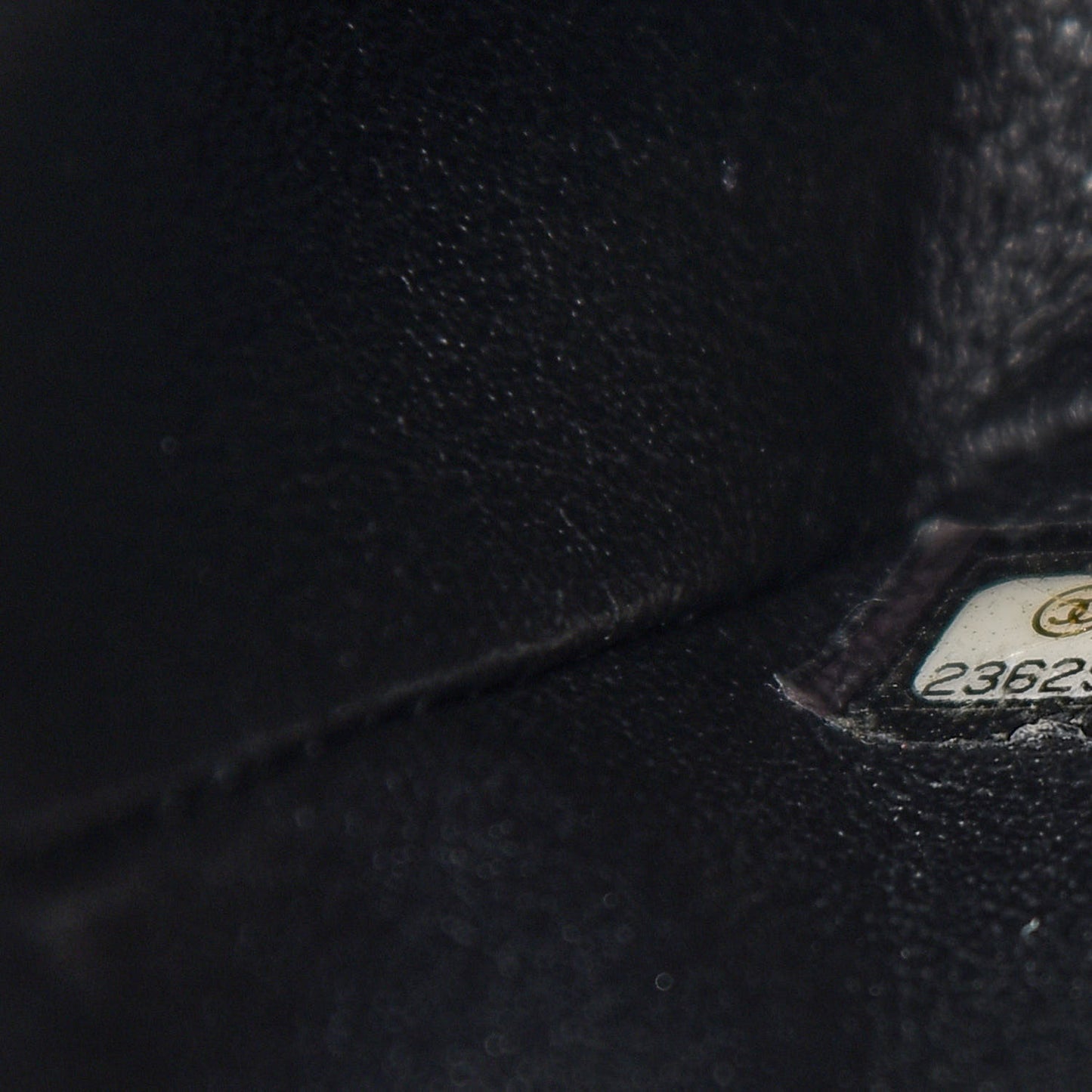 Lambskin Quilted Mini Rectangular Flap Black