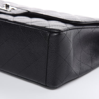 Chanel Caviar Quilted Maxi Single Flap Black 9 of 10