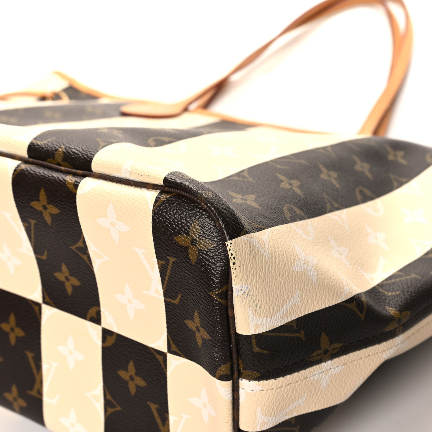 Louis Vuitton Monogram Rayures Neverfull MM 9 of 12
