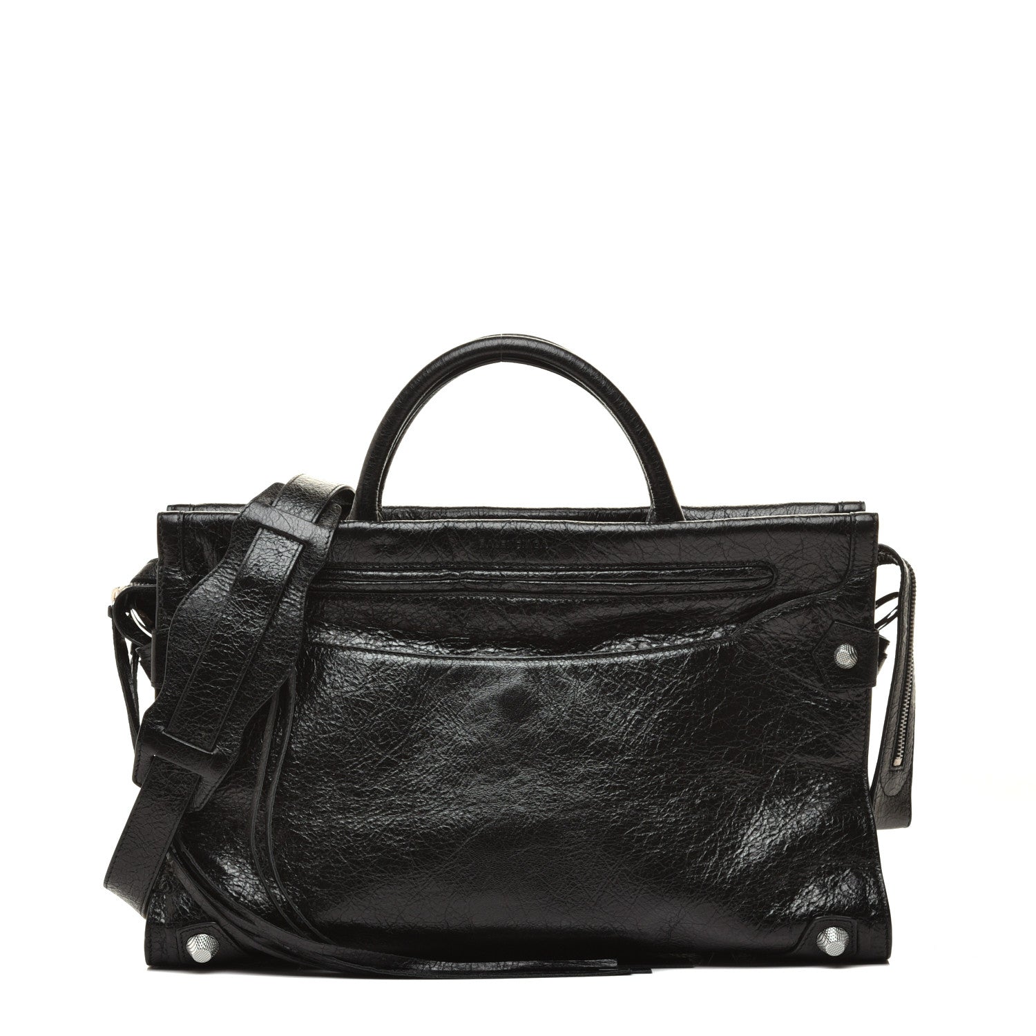 Balenciaga Agneau Giant 12 Silver Hardware Mute City Black 1 of 9