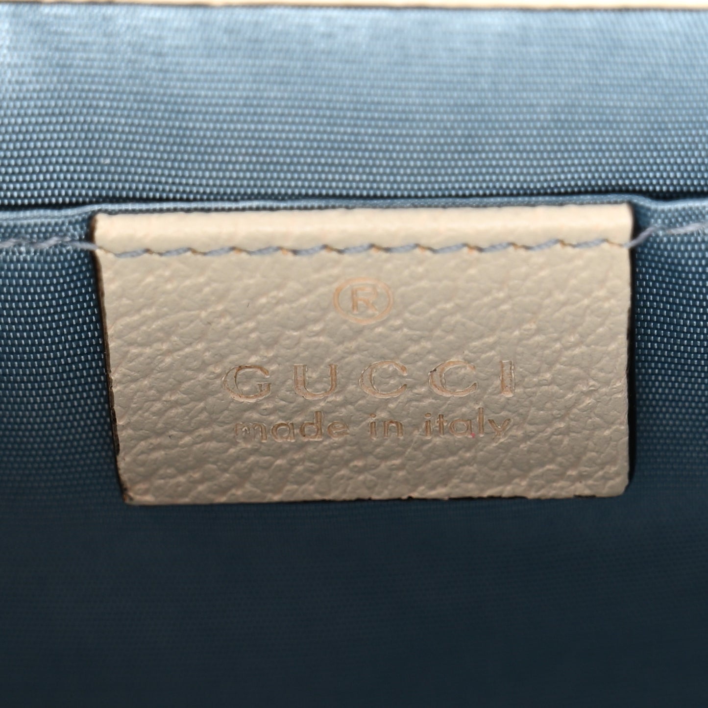 Grained Calfskin Bee Star Small Padlock Shoulder Bag White