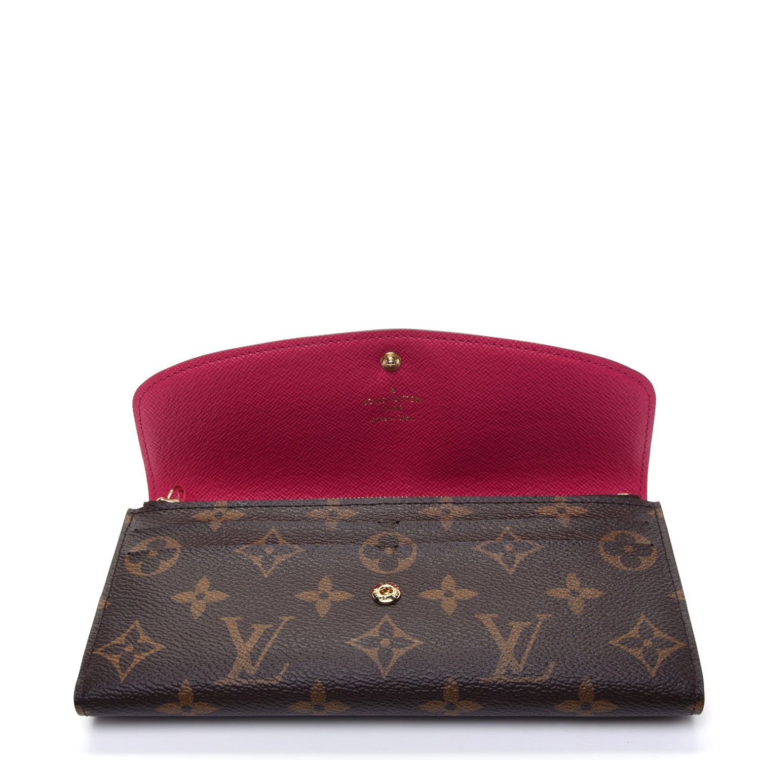 Louis Vuitton Monogram Emilie Wallet Hot Pink 9 of 9