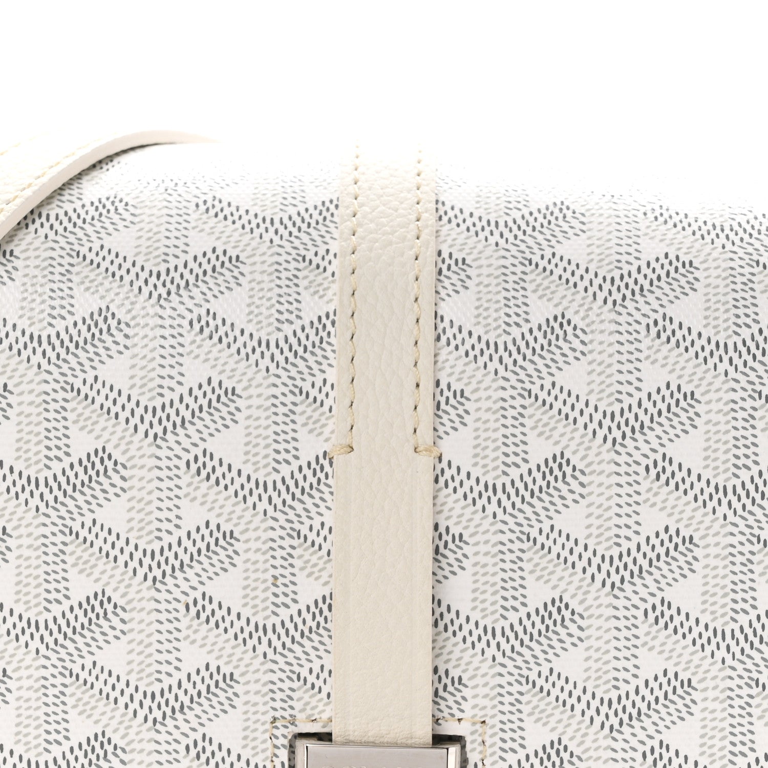 Goyard Goyardine Belvedere II PM Messenger Bag White 7 of 9