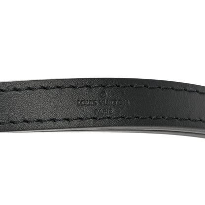 Louis Vuitton Calfskin 16mm Adjustable Shoulder Strap Black 4 of 4