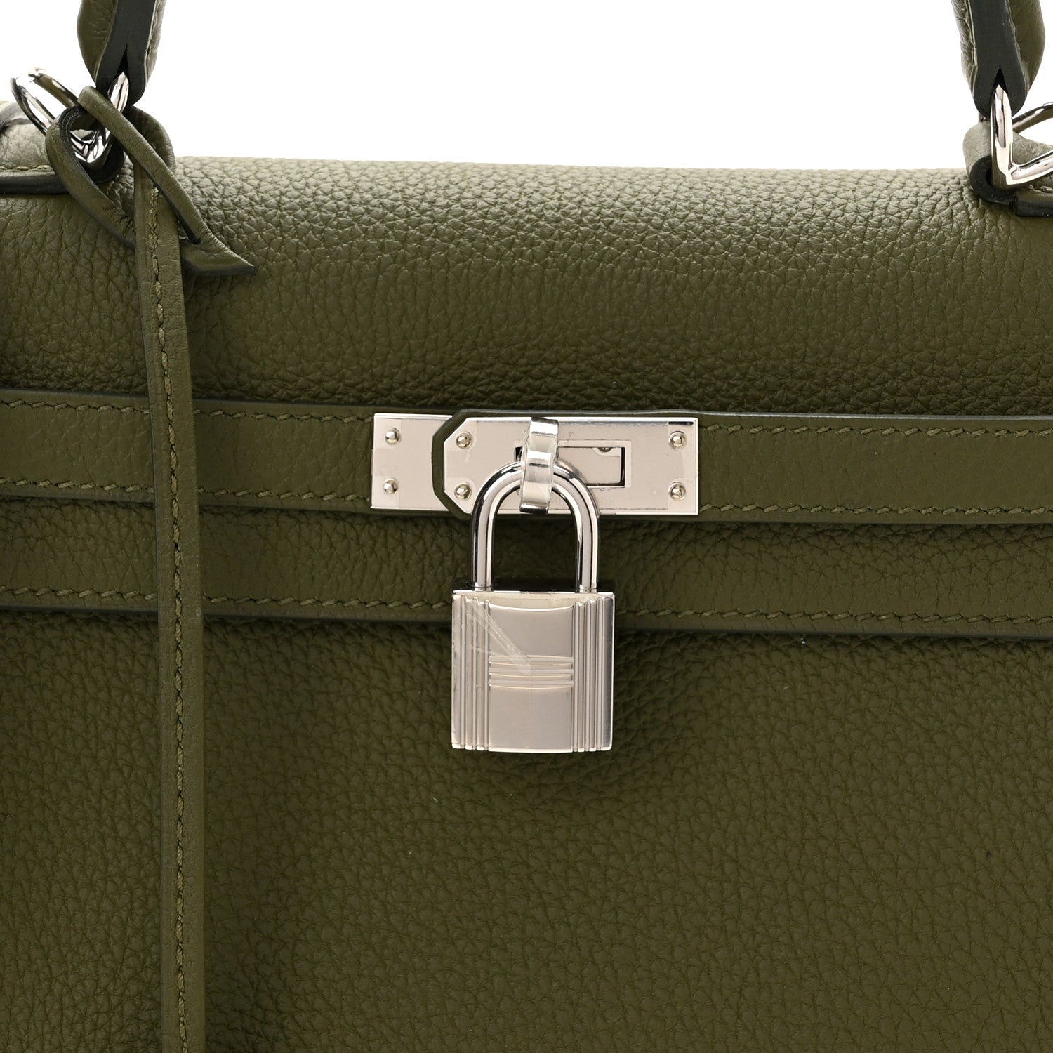 Hermes Togo Kelly Retourne 25 Vert Veronesse 8 of 12