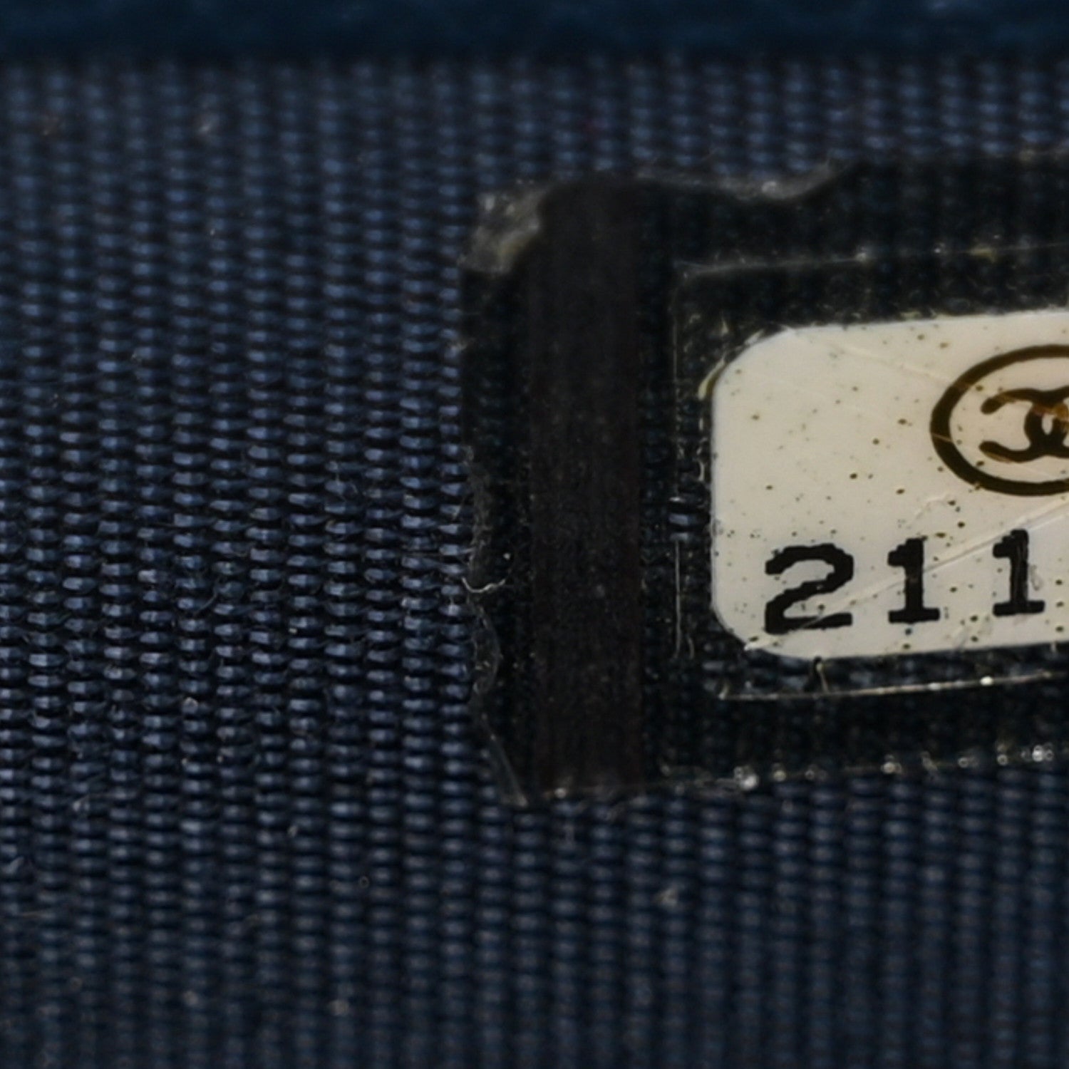 Chanel Patent Goatskin Quilted CC Eyelet Wallet On Chain Dark Blue 9 of 12