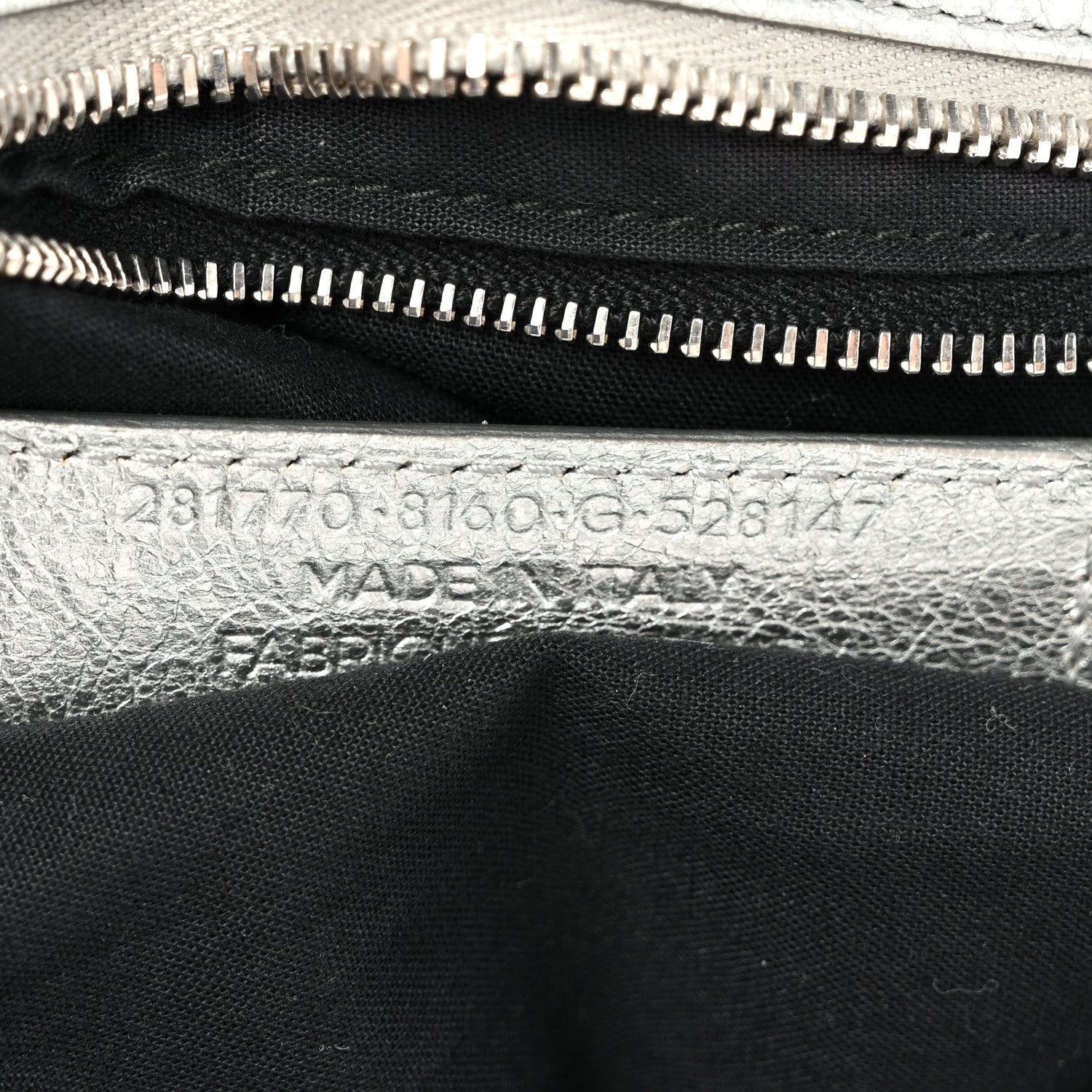 Balenciaga Metallic Agneau Giant 12 Silver Hardware City Gris Aluminum 8 of 12