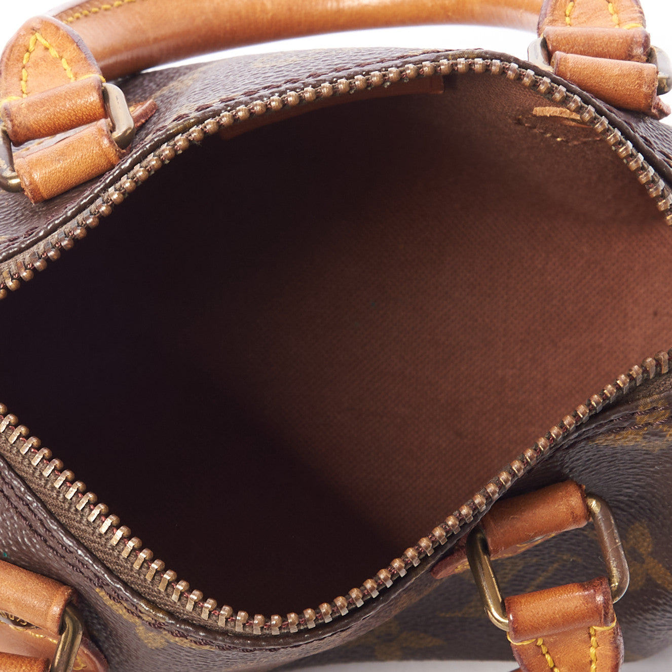 Louis Vuitton Monogram Mini Sac HL Speedy 7 of 9