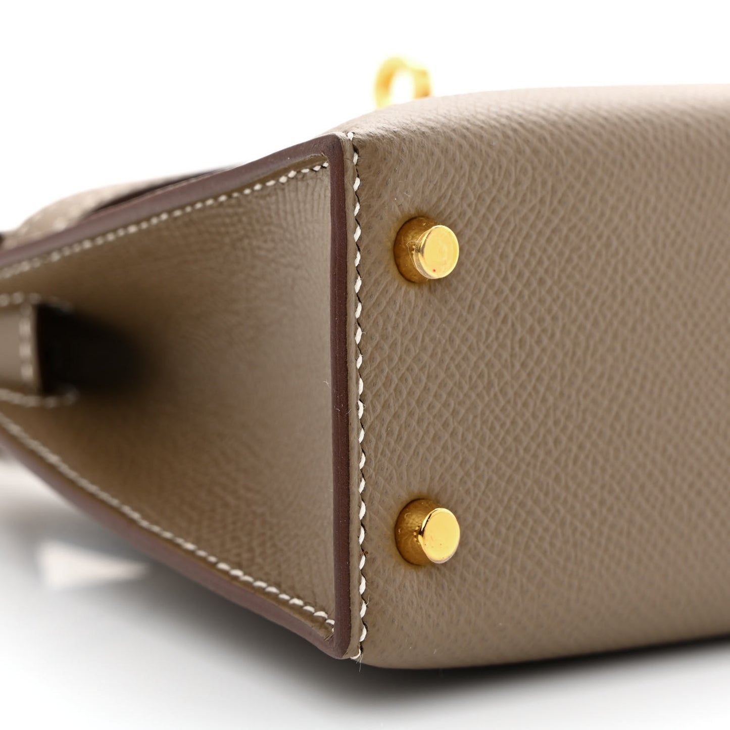 Epsom Mini Kelly Sellier 20 Etoupe