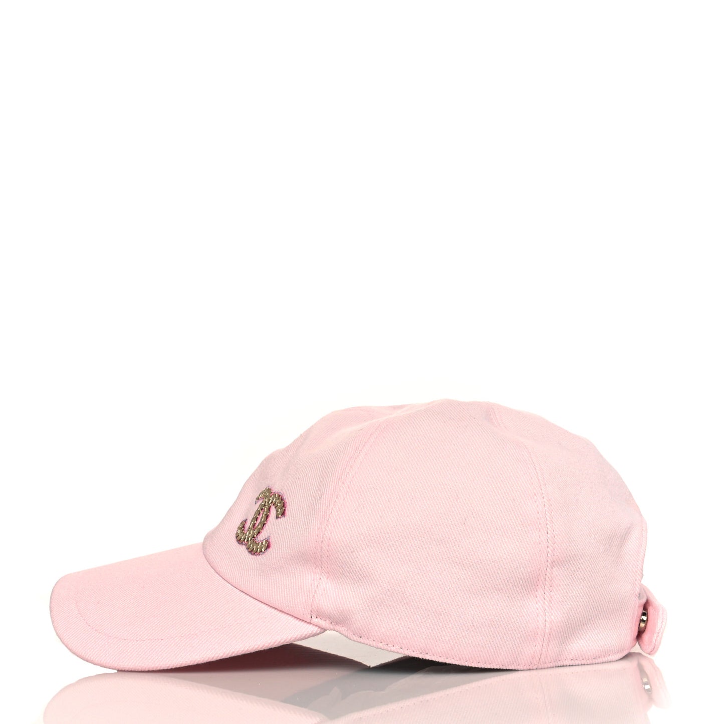 Cotton Sequin CC Cap Hat Light Pink
