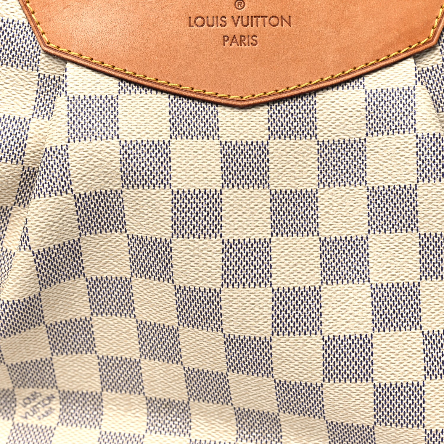 Louis Vuitton Damier Azur Siracusa MM 7 of 10