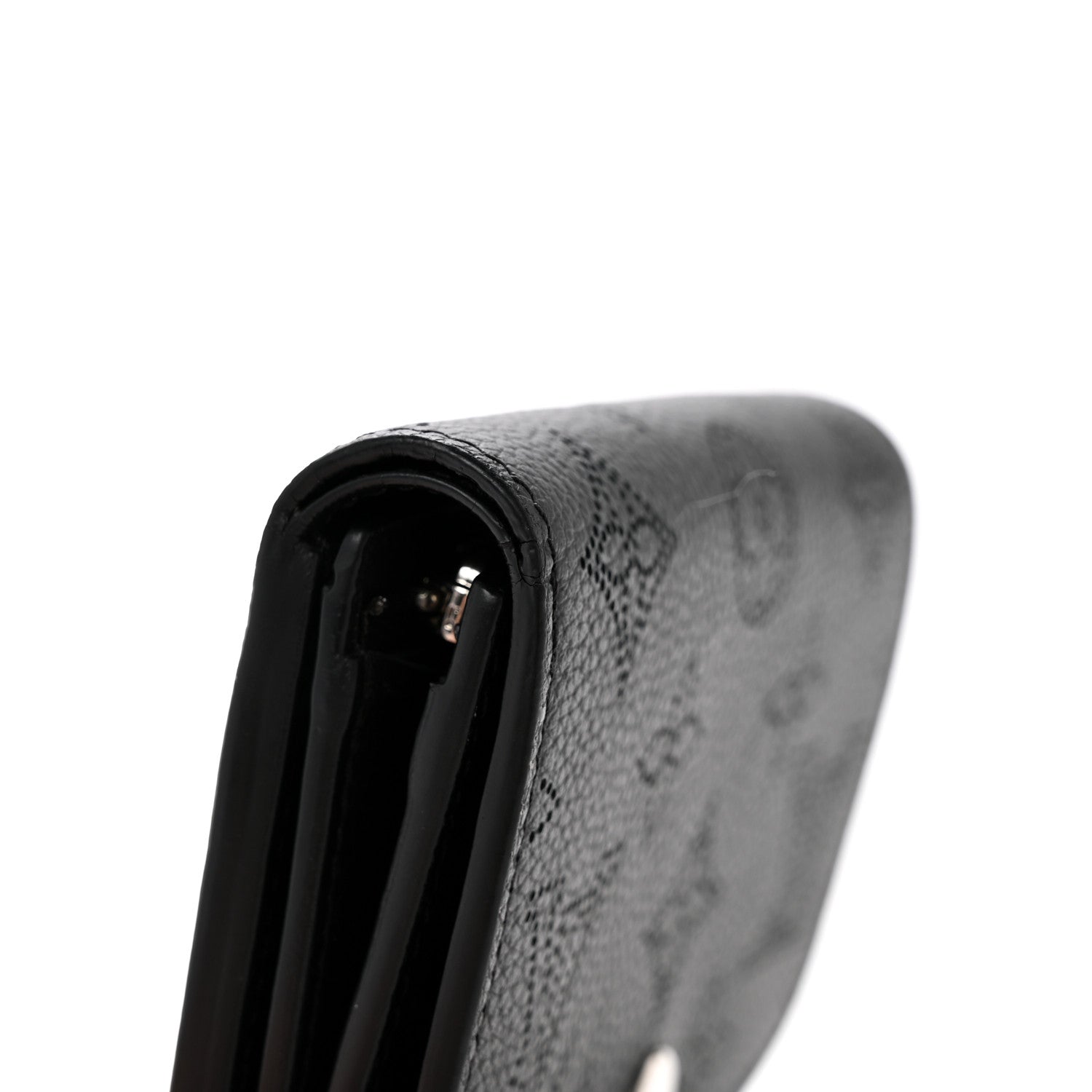 Louis Vuitton Mahina Iris XS Wallet Black 10 of 11