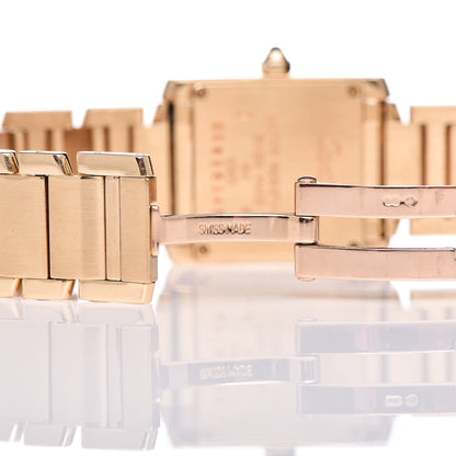 Cartier 18K Yellow Gold 20mm Tank Francaise Quartz Watch 5 of 9