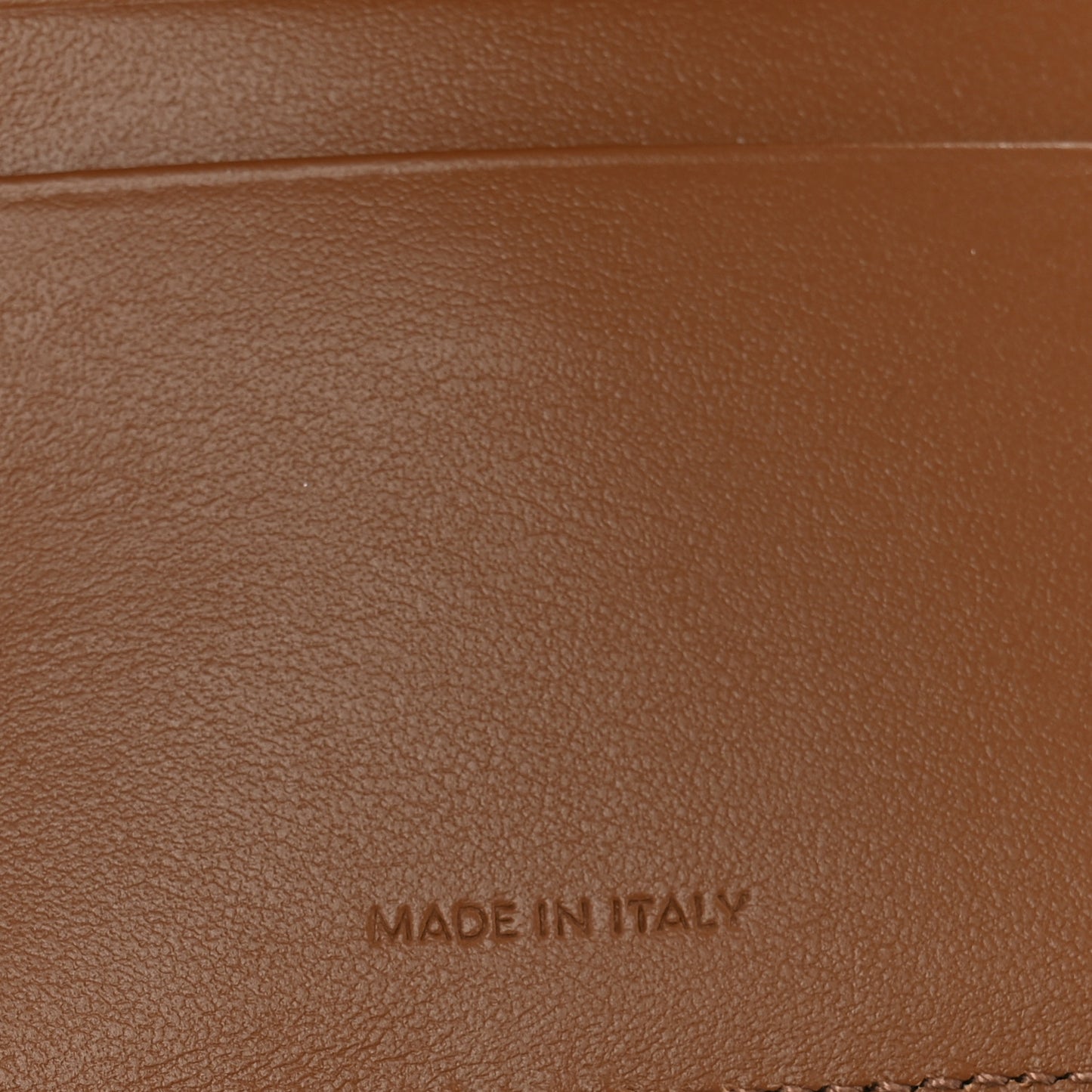 Canvas Triomphe Compact Triomphe Wallet With Coin Purse Tan