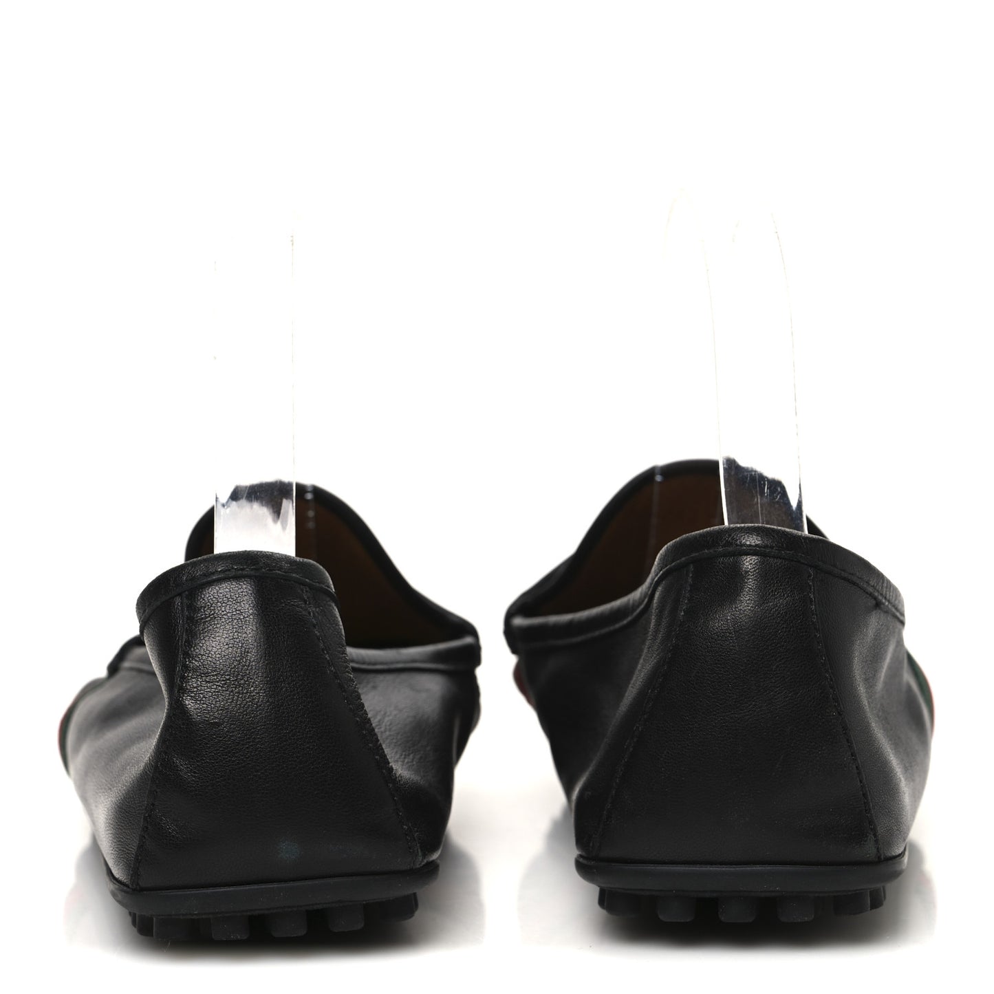 Nappa Web Mens Kanye Driver Loafers 8.5 Black