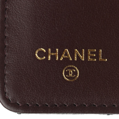 Chanel Caviar Quilted Yen Wallet Black 6 of 8