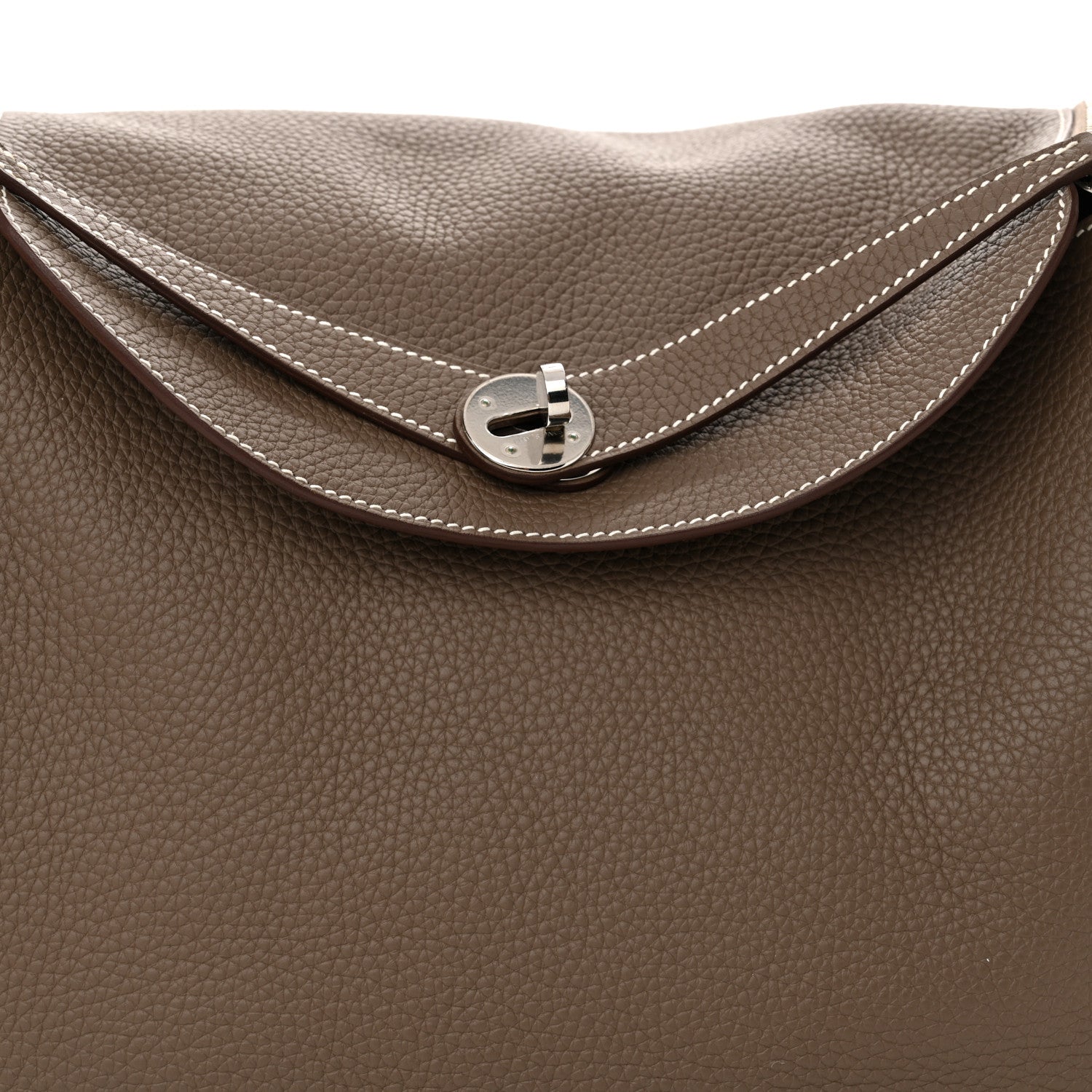 Hermes Taurillon Clemence Lindy 34 Etoupe 8 of 11