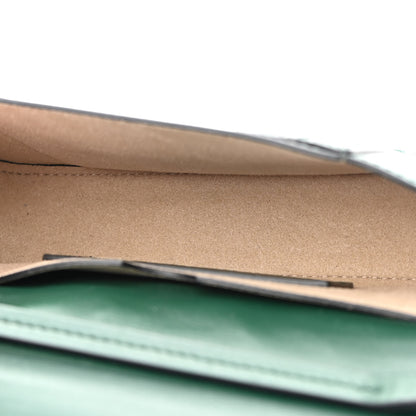 Givenchy Goatskin Quilted GV3 Mini Pocket Convertible Bag Green Forest 4 of 7