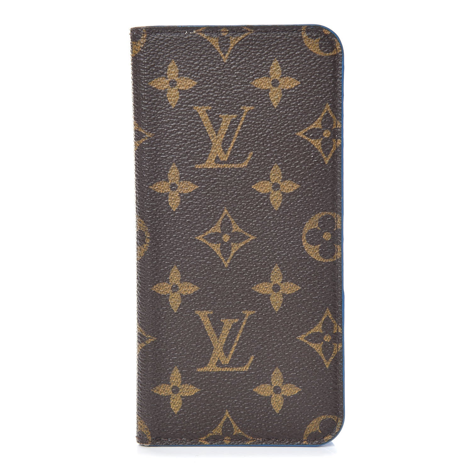 Louis Vuitton Monogram iPhone 6 Plus Folio Case Blue 1 of 7