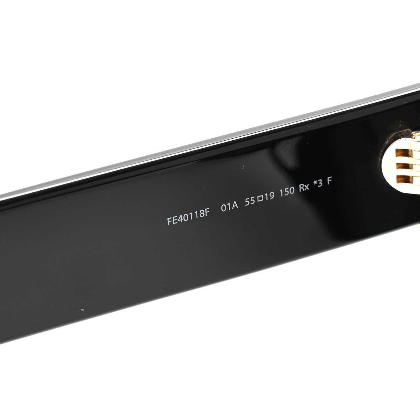Acetate Square Sunglasses FE40118F Black