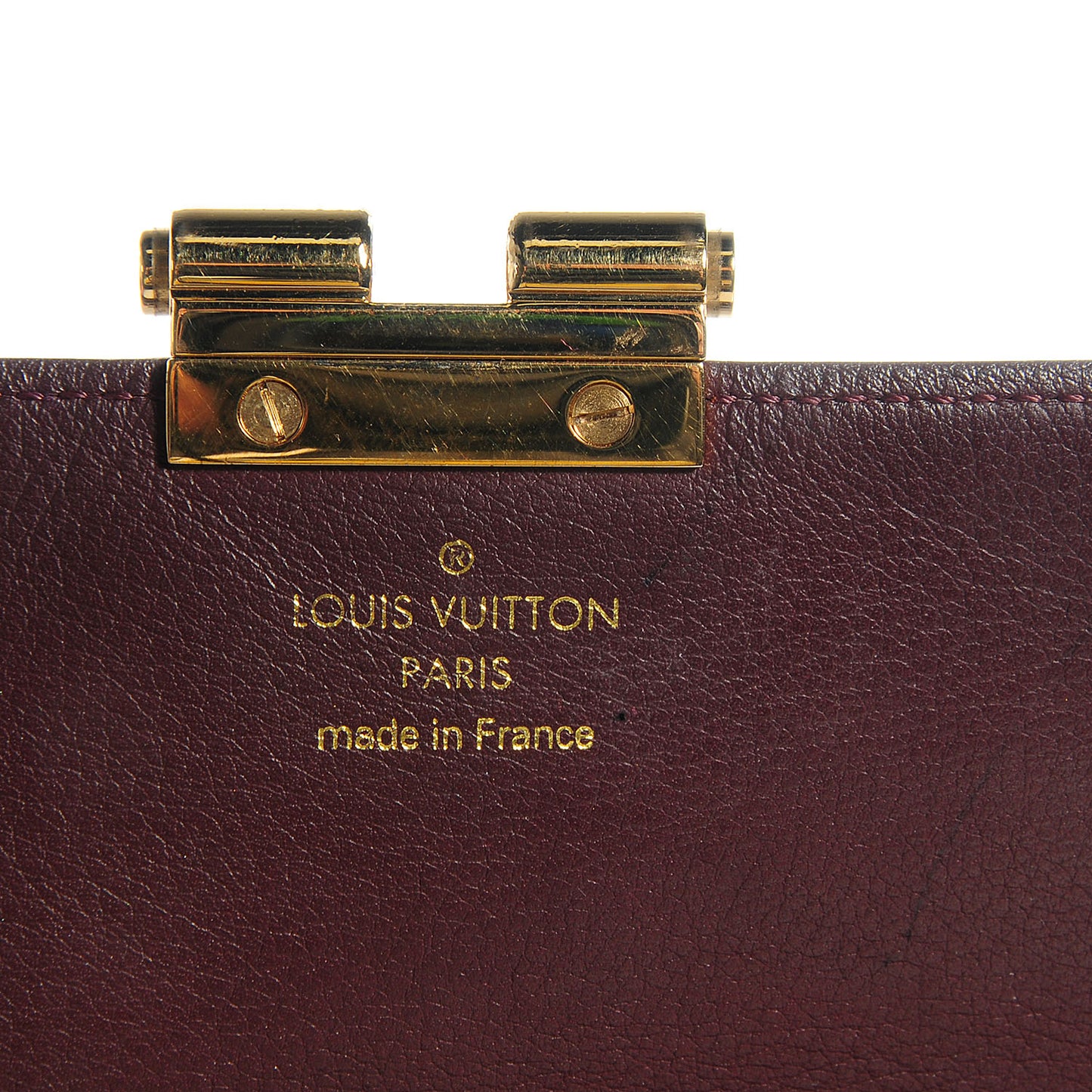 Monogram Elysee Wallet Bordeaux