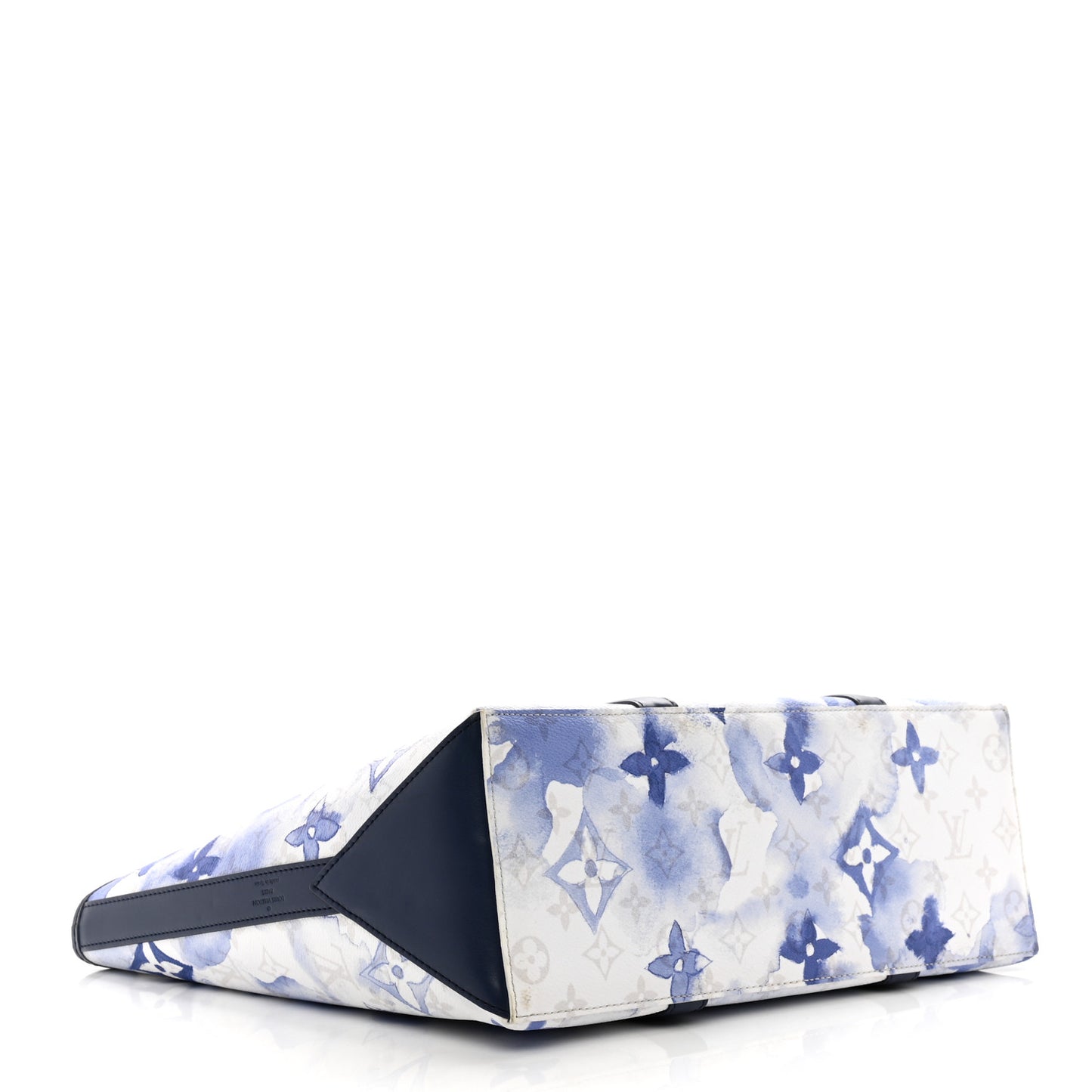 Monogram Watercolor New Tote GM Blue