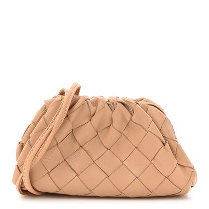 Bottega Veneta Nappa Intrecciato Coin Purse Almond 1 of 9