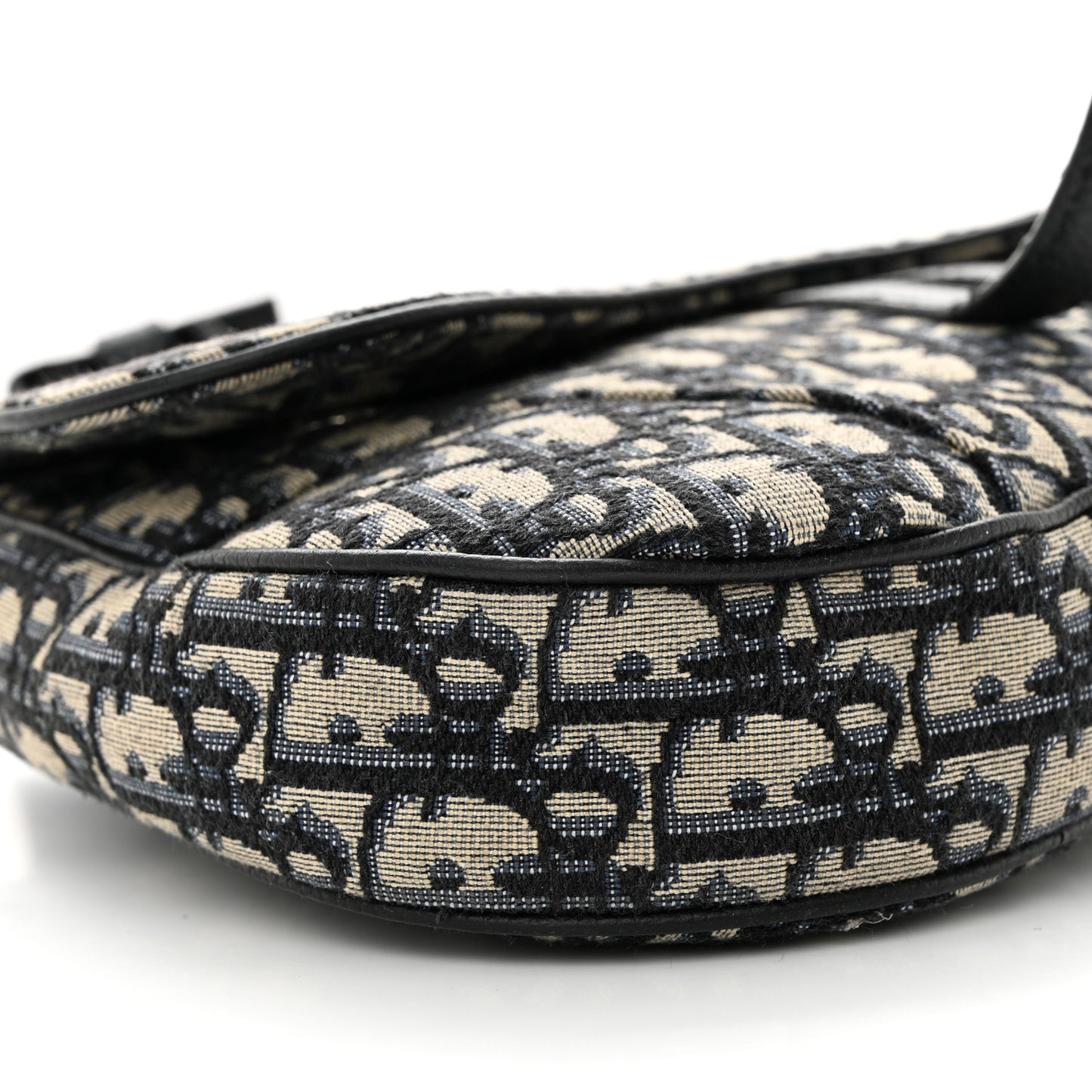 Oblique Mens Saddle Bag Blue
