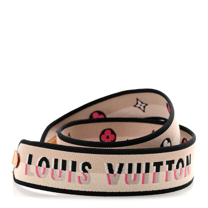 Louis Vuitton Jacquard Diane Shoulder Strap Black 4 of 5