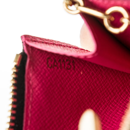 Louis Vuitton Monogram Multicolor Key Pouch Black Grenade 7 of 7