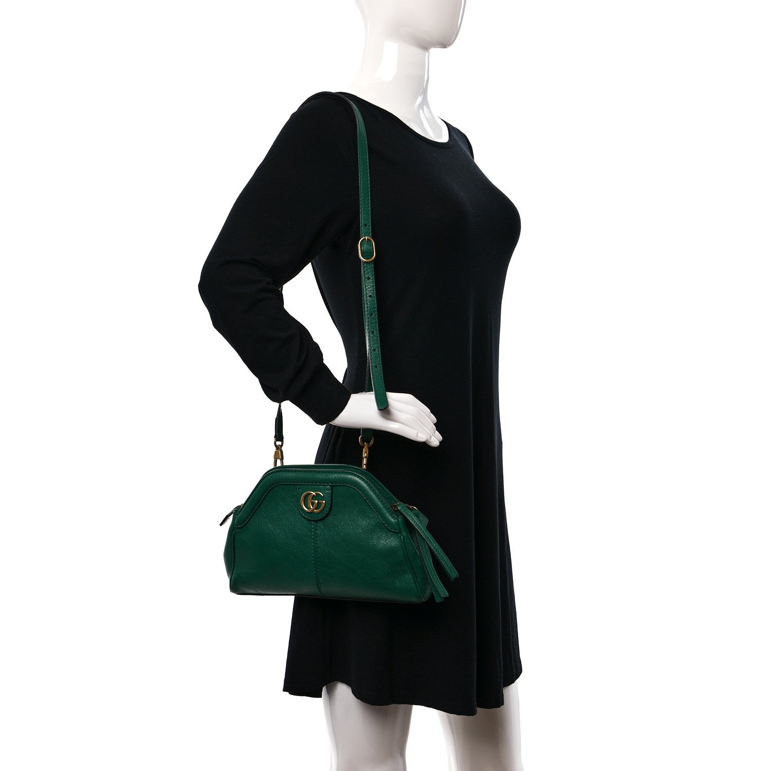 Gucci Piuma Lux Energy Small Re(Belle) Crossbody Bag Emerald 2 of 9