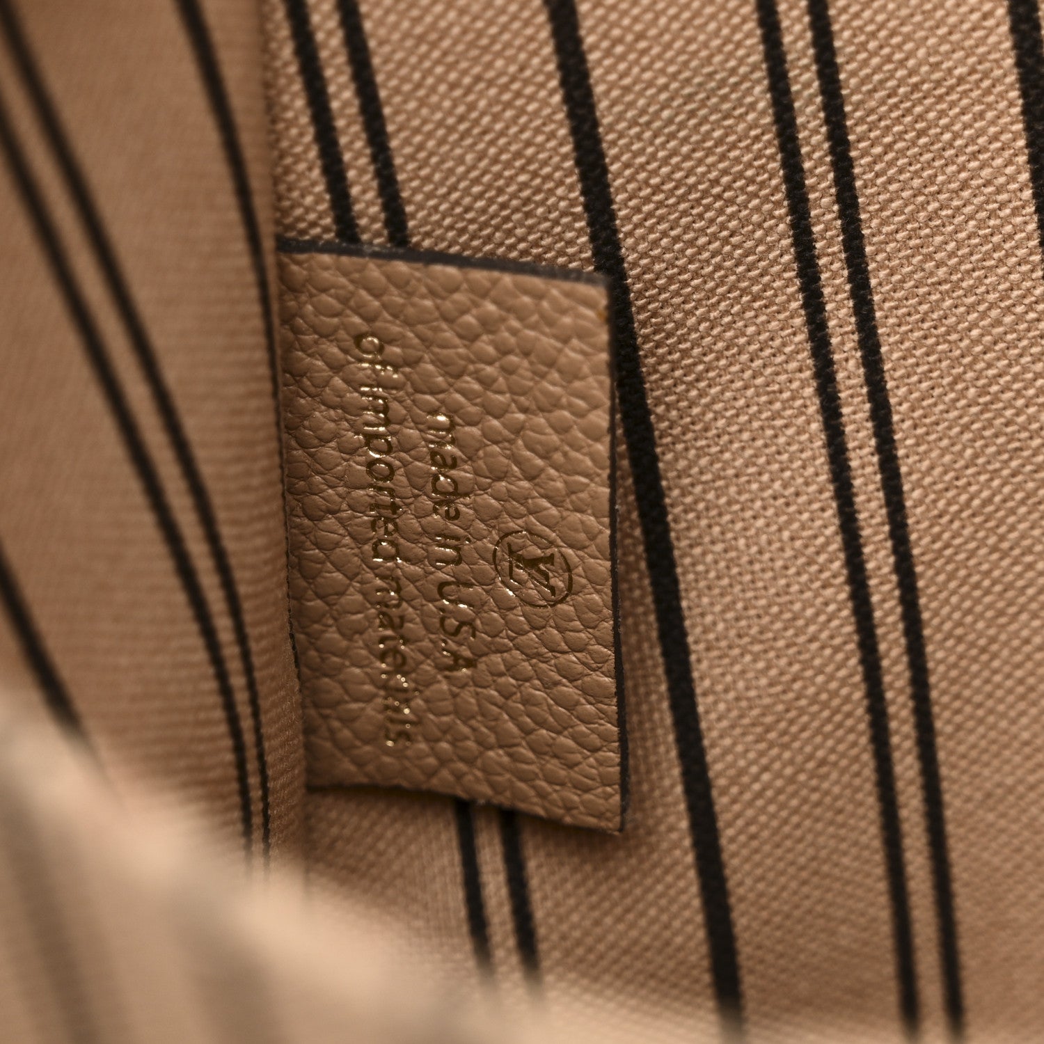 Louis Vuitton Empreinte Pochette Metis Papyrus 7 of 11