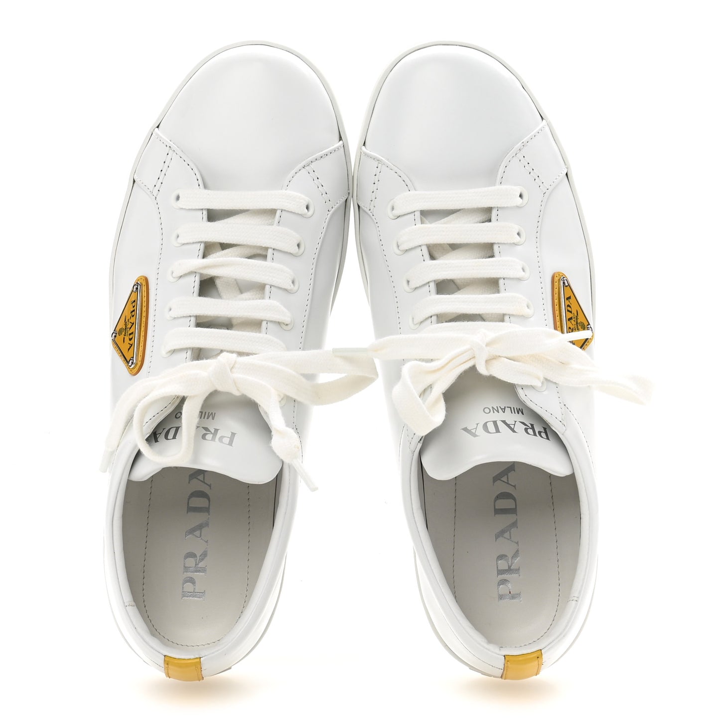 Spazzolato Rois Metal Triangle Logo 25mm Sneakers 39.5 White Soleil
