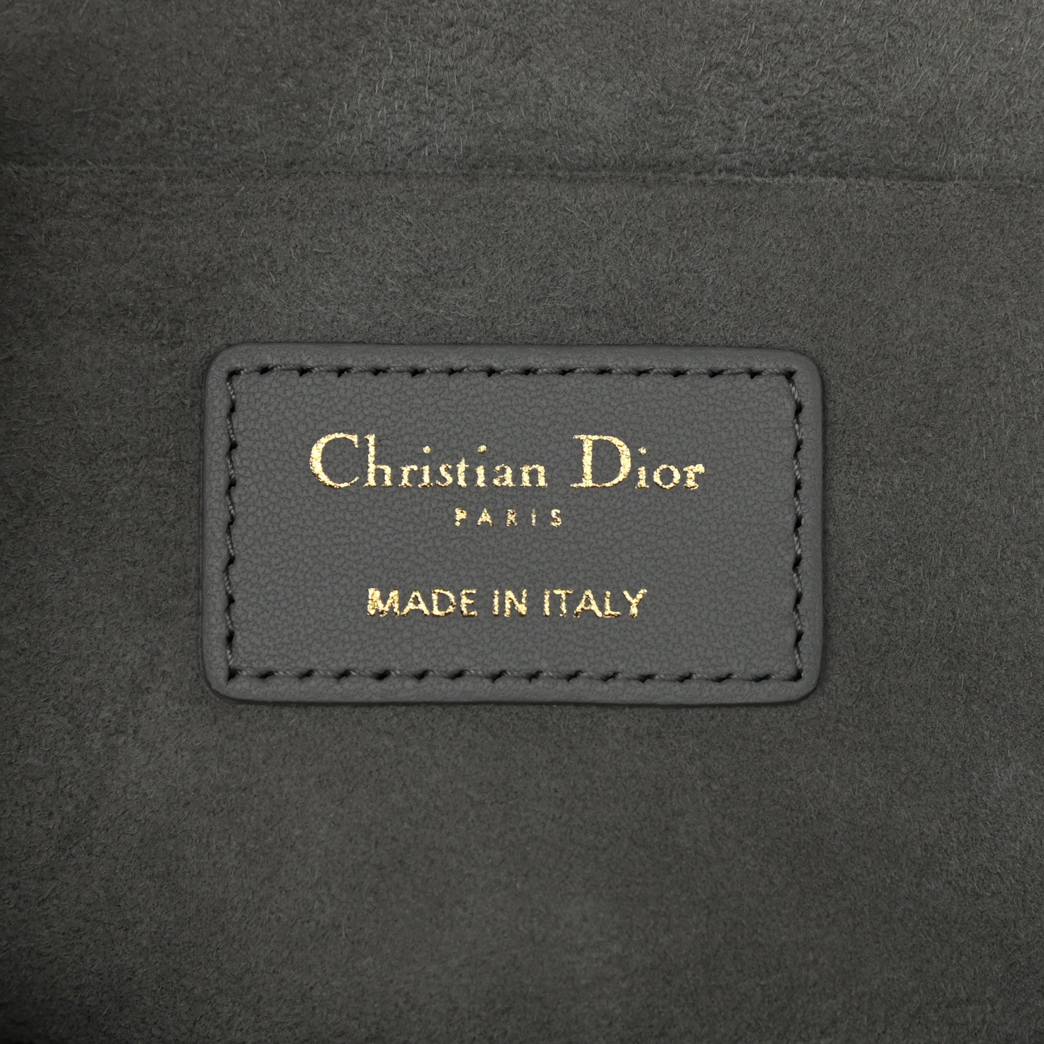Christian Dior Lambskin Cannage Small Diortravel Vanity Case Grey 5 of 13