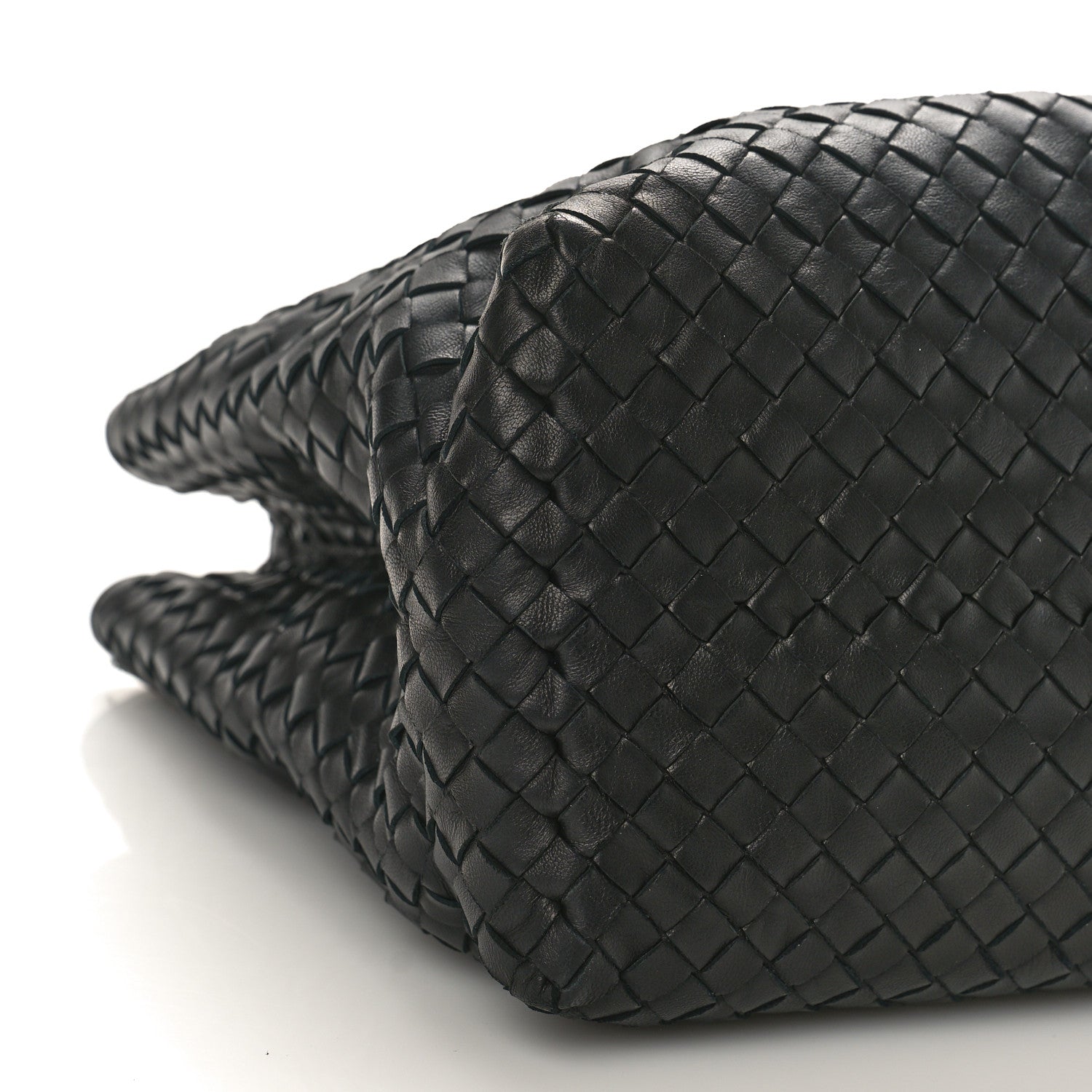 Bottega Veneta Nappa Intrecciato Medium Classic Chain Strap Tote Black 8 of 9