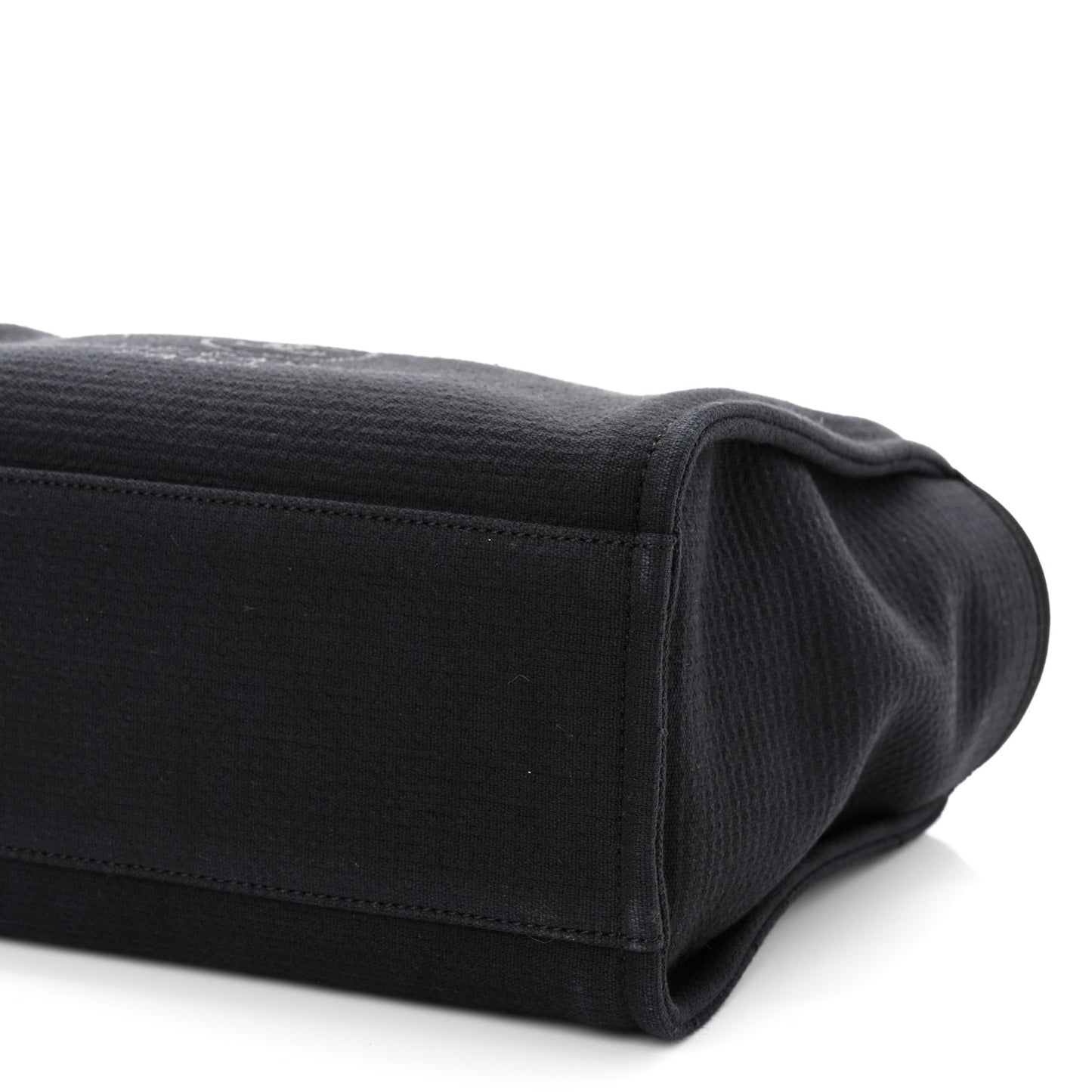 Mixed Fibers Small Deauville Tote Black