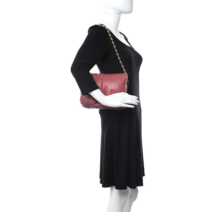 Loewe Lambskin Goya Puffer Bag Plumrose 2 of 8