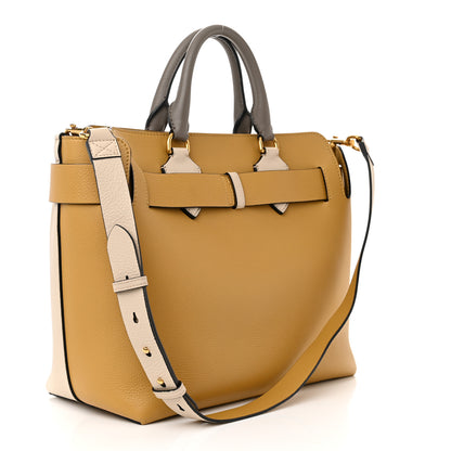 Burberry Marais Calfskin Medium Belt Bag Limestone Yellow 3 of 14
