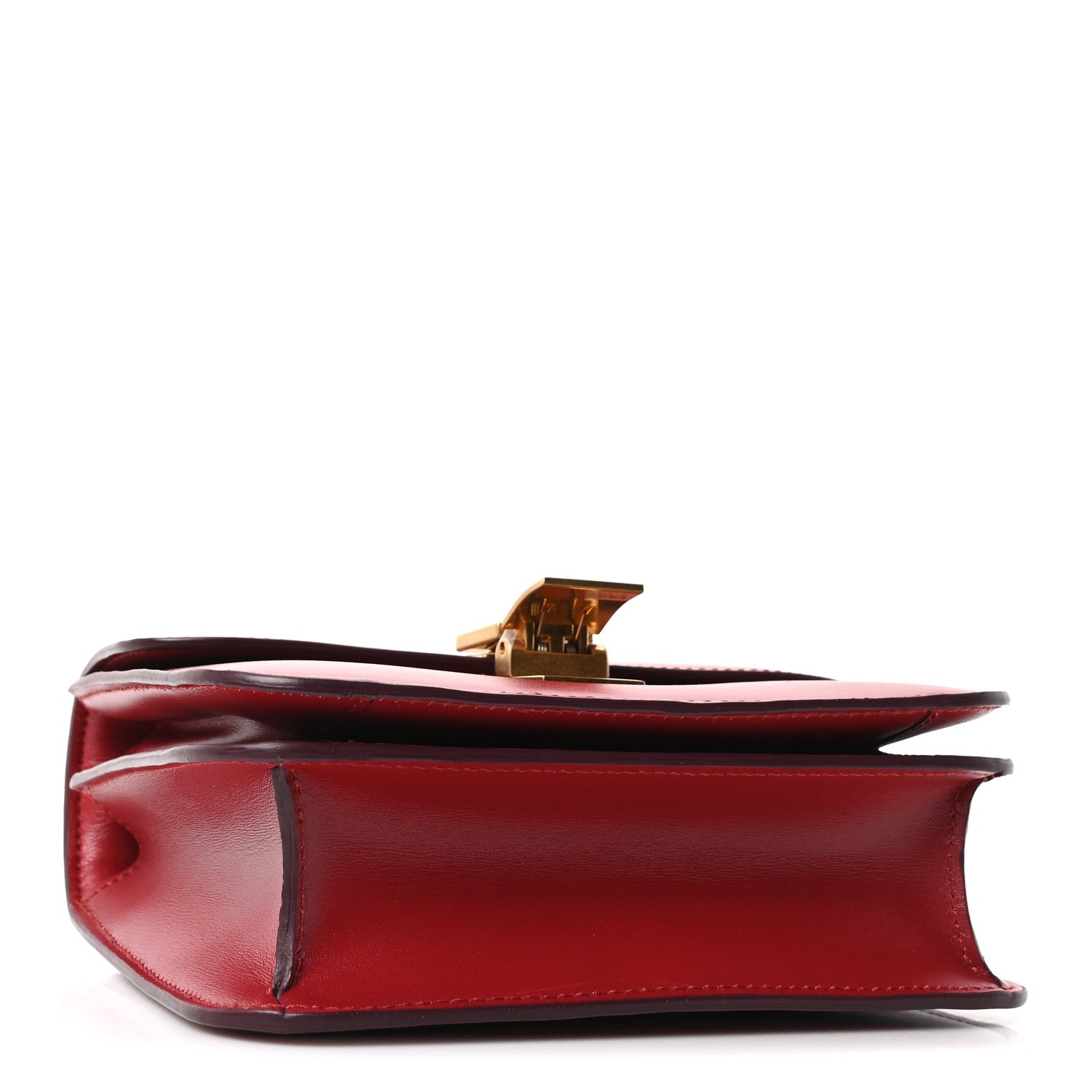 Celine Box Calfskin Teen Classic Box Flap Bag Red 4 of 10
