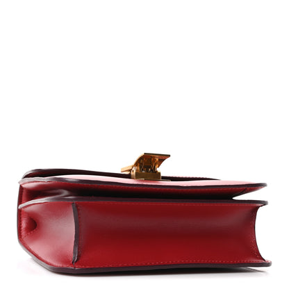 Celine Box Calfskin Teen Classic Box Flap Bag Red 4 of 10