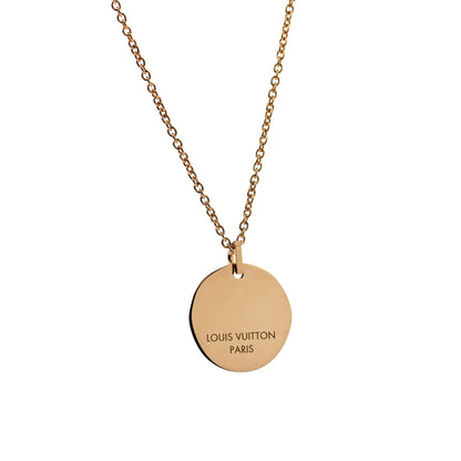 Louis Vuitton In The Sky Zodiac Necklace Gold 5 of 7