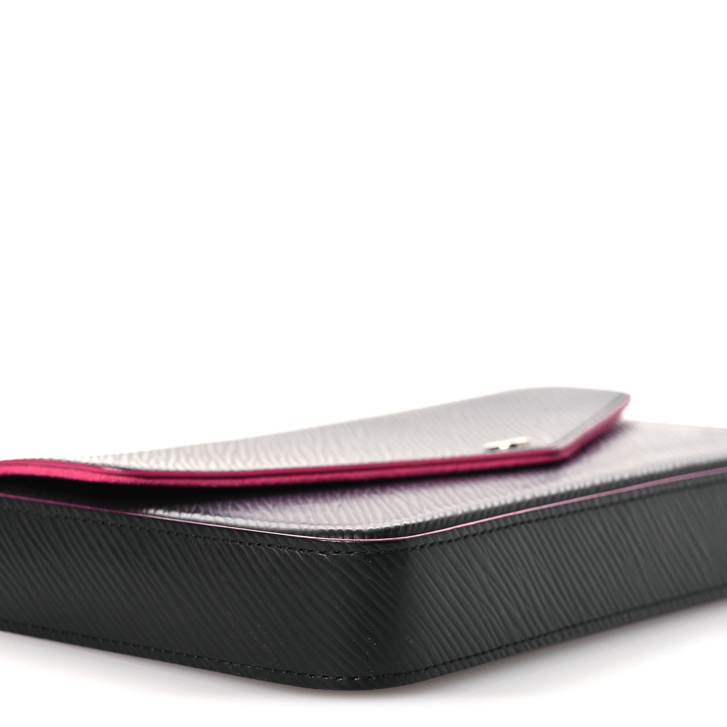 Louis Vuitton Epi Pochette Felicie Black Hot Pink 10 of 11