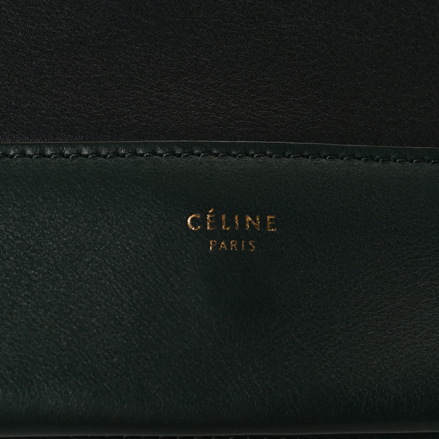 Shiny Smooth Calfskin Medium Frame Shoulder Bag Amazone Dark Navy