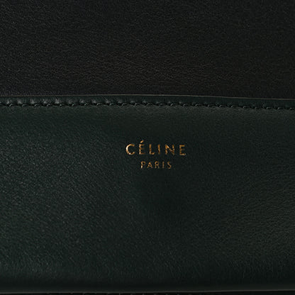 Celine Shiny Smooth Calfskin Medium Frame Shoulder Bag Amazone Dark Navy 8 of 11